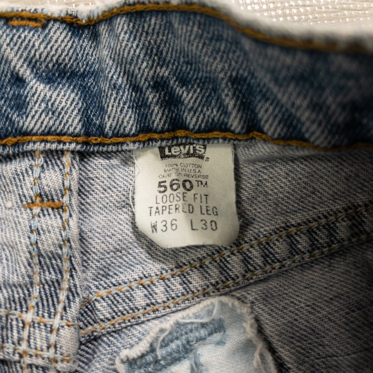 古着卸 現物まとめ売り 洗濯済み 90s リーバイス550 ダメージ デニムパンツ  5本セット (W36-W38)
