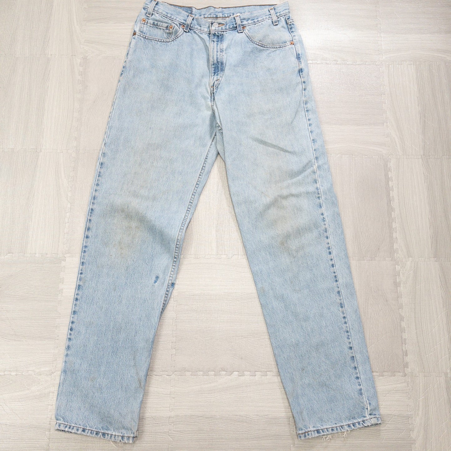 古着卸 現物まとめ売り 洗濯済み 90s リーバイス550 ダメージ デニムパンツ  5本セット (W36-W38)