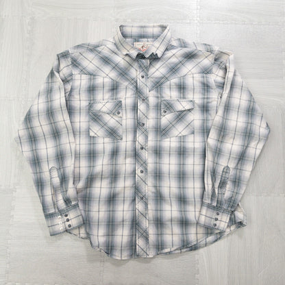 古着卸 現物まとめ売り 洗濯済み ブランドミックス ウエスタンシャツ 11枚セット (M-XL)ラングラー テキサス等