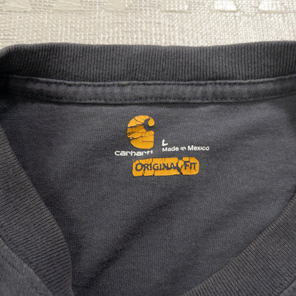 Used Carhartt Long Sleeve T-Shirts (M-XXL) - Set of 12 - Bulk Sale, Washed 