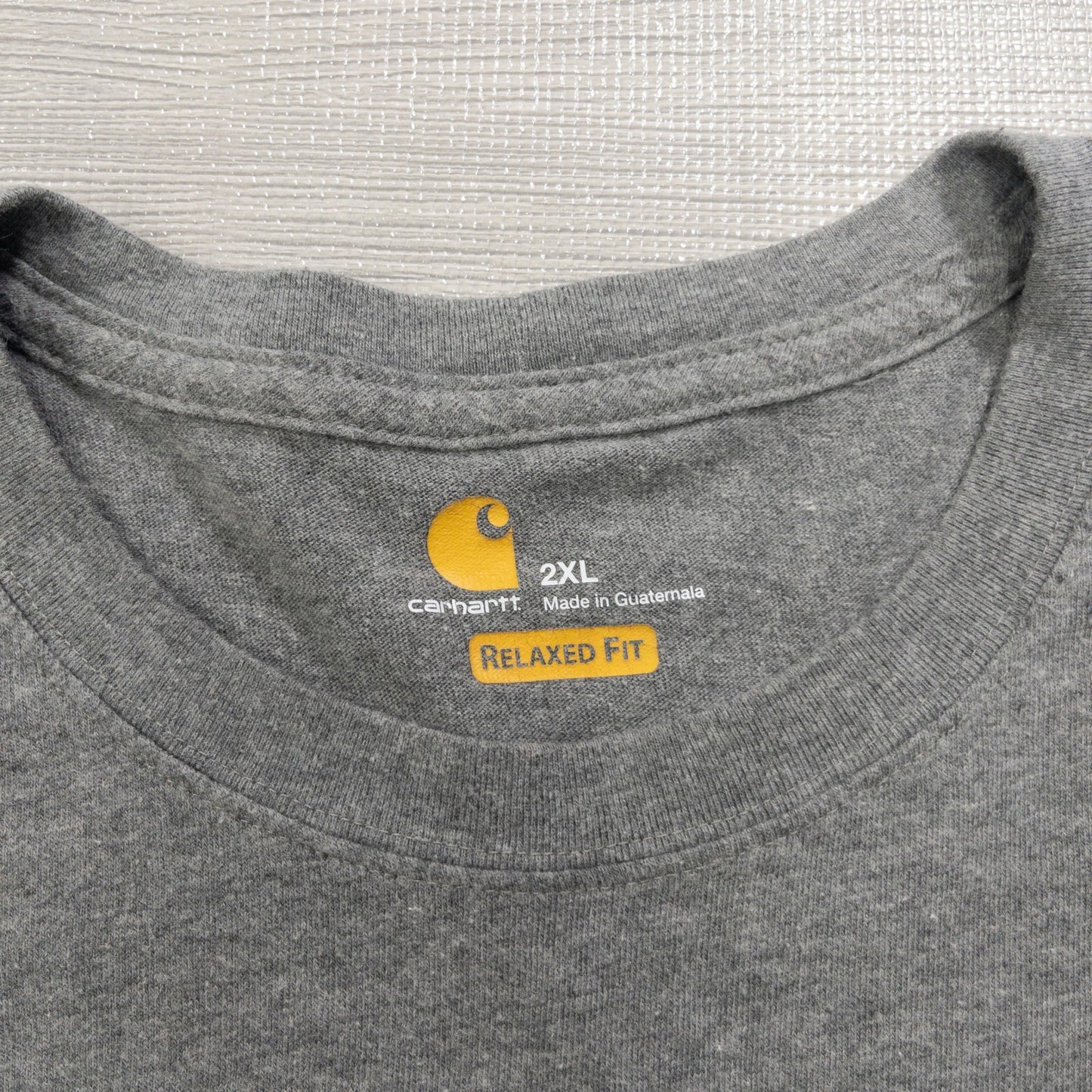 Used Carhartt Long Sleeve T-Shirts (M-XXL) - Set of 12 - Bulk Sale, Washed 