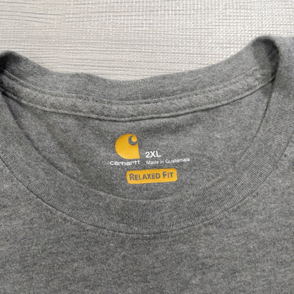 Used Carhartt Long Sleeve T-Shirts (M-XXL) - Set of 12 - Bulk Sale, Washed 