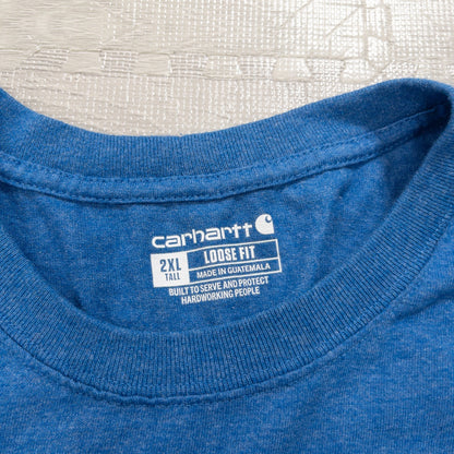 Used Carhartt Long Sleeve T-Shirts (M-XXL) - Set of 12 - Bulk Sale, Washed 