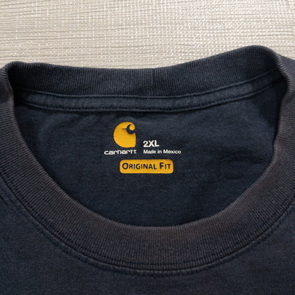 Used Carhartt Long Sleeve T-Shirts (M-XXL) - Set of 12 - Bulk Sale, Washed 