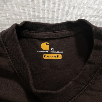 Used Carhartt T-shirts, 12-pack (S-XXL), pre-washed, bulk sale. 
