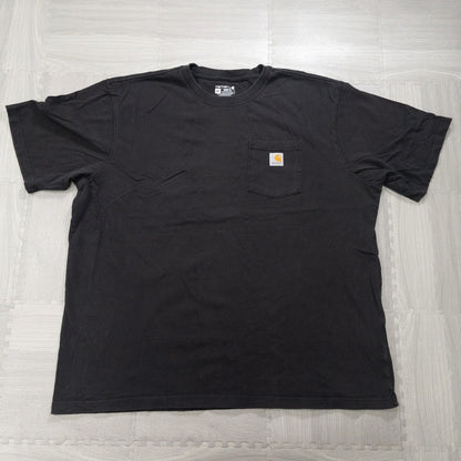 Used Carhartt T-shirts, 12-pack (S-XXL), pre-washed, bulk sale. 