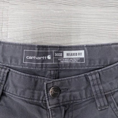 古着卸 現物まとめ売り 洗濯済み カーハート パンツミックス 12本セット (W32-W40)