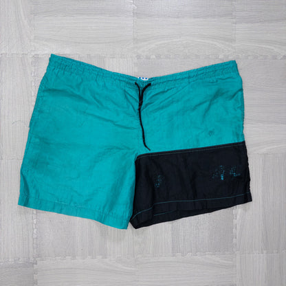 古着卸 現物まとめ売り 洗濯済み スポーツ ブランドミックス ナイロンハーフパンツ 12枚セット (S-XL) ナイキ、リーボック等
