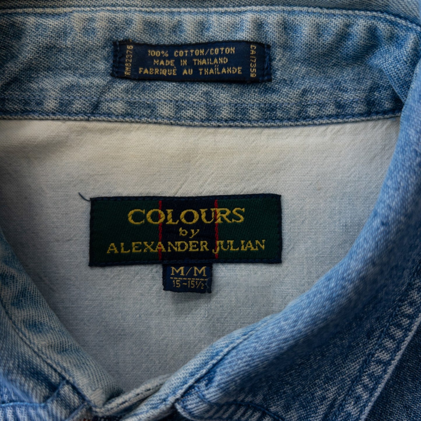 Used clothing wholesale bulk sale, washed, mixed-brand denim shirts, 10-pack (M-XL), including Levi's, Marlboro, etc. 