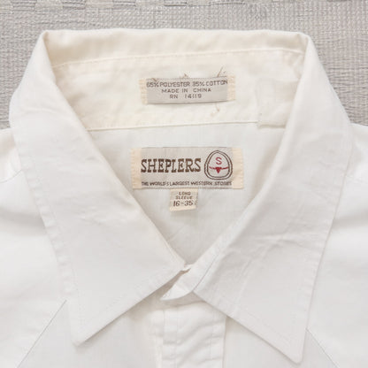 Wholesale Used Clothing, Mixed Brands, Long Sleeve Western Shirts, 15-Piece Set (S-XXXL), Wrangler, Woolrich, etc. 