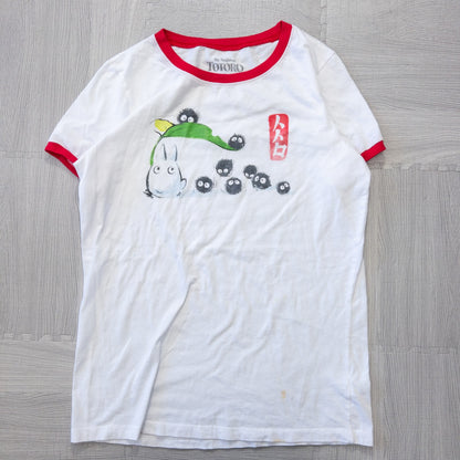 Used clothing wholesale bulk sale: Washed vintage Ringer T-shirts, 14-piece set (S-XL) 