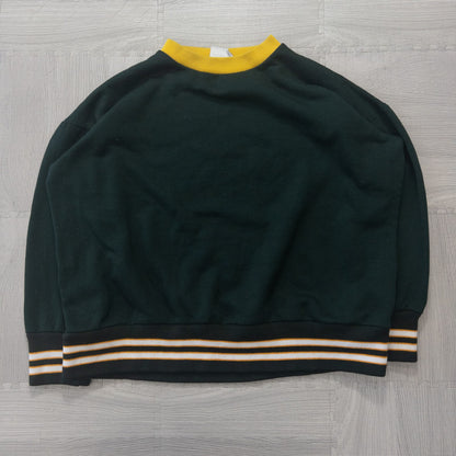 Wholesale Used Clothing, Bulk Sale, Washed 90s Solid Color Sweatshirts, Set of 9 (M-XL) 