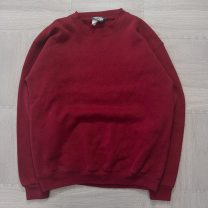 Wholesale Used Clothing, Bulk Sale, Washed 90s Solid Color Sweatshirts, Set of 9 (M-XL) 