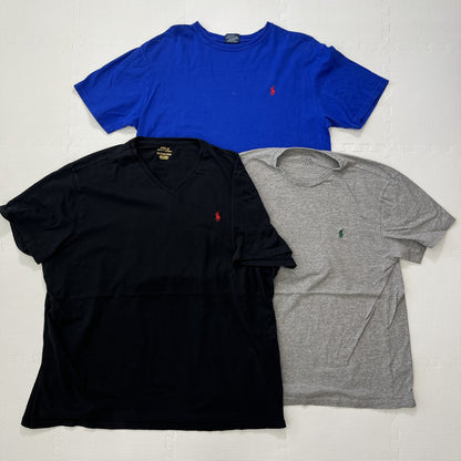 古着卸 現物まとめ売り 洗濯済み ラルフローレン 半袖Tシャツ 11枚セット(S-XXL)