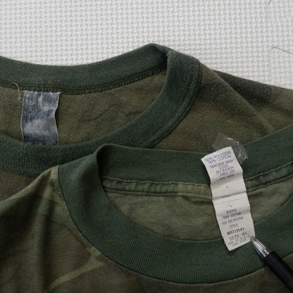 古着卸 現物まとめ売り 洗濯済み 迷彩Tシャツ 10枚セット(S-XXXL)