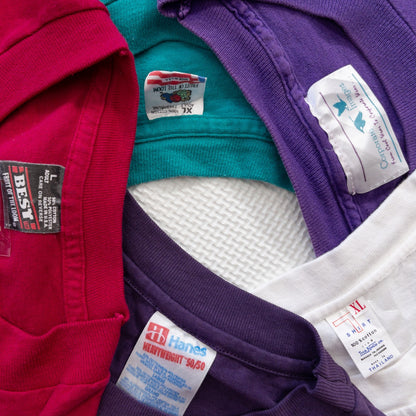 古着卸 現物まとめ売り 洗濯済み 90s 半袖Tシャツ シングルステッチ USA製 20枚セット(M-XXL)