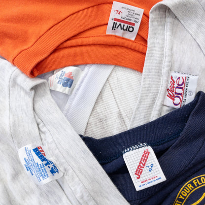 古着卸 現物まとめ売り 洗濯済 90s 半袖 カラーTシャツ 20枚セット(M-XXL)