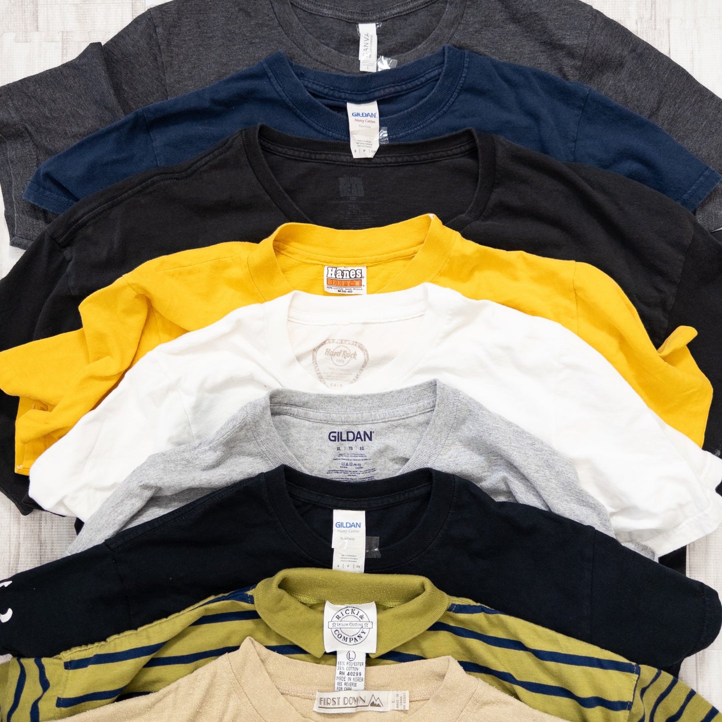 古着卸 現物まとめ売り 洗濯済み 特価 USA半袖Tシャツ 36枚セット(S-XXXL)