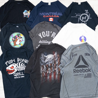 古着卸 現物まとめ売り 洗濯済み 特価 USA 半袖Tシャツ 36枚セット(S-XXXL)