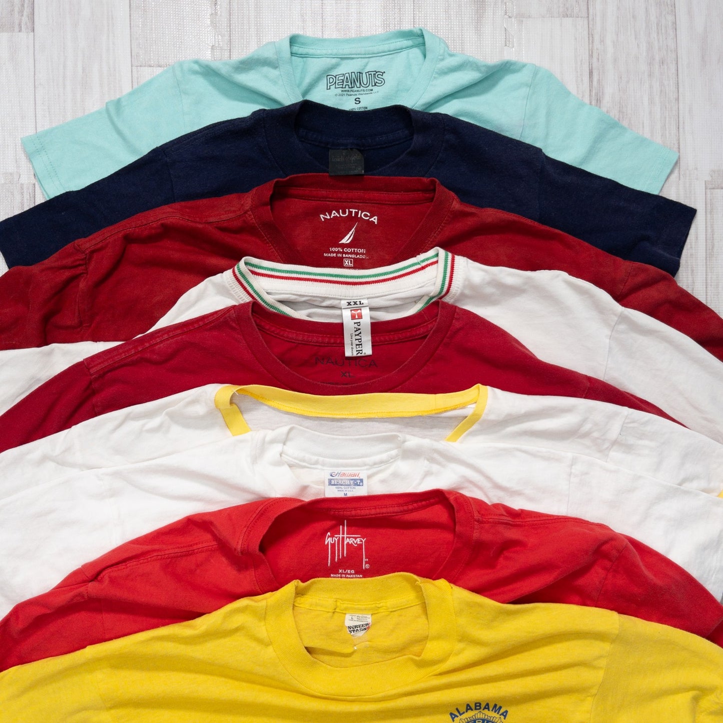 古着卸 現物まとめ売り 洗濯済み 特価 USA Tシャツ 36枚セット(S-XXL) w607001