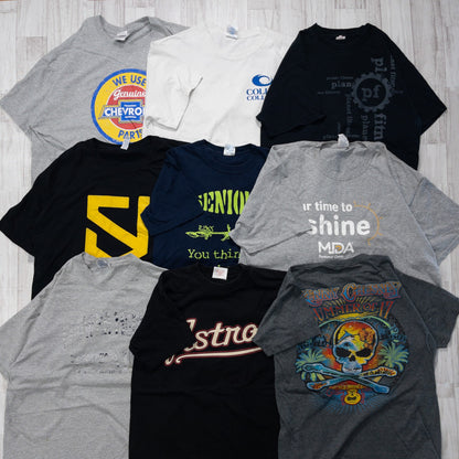 古着卸 現物まとめ売り 洗濯済み 特価 USA Tシャツ 36枚セット(S-XXL) w607001