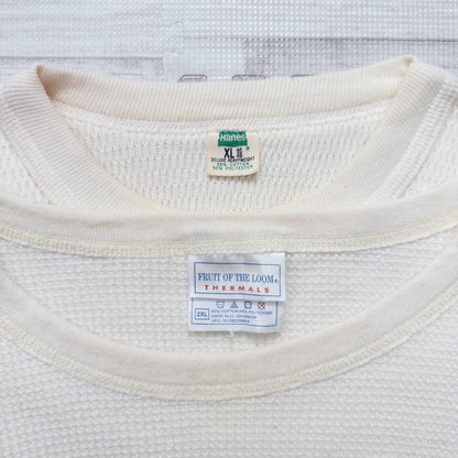 古着卸 現物まとめ売り 洗濯済み サーマルインナー  5枚セット(L-XXL) w622002