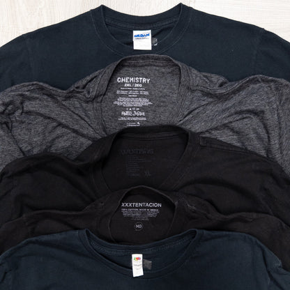 古着卸 現物まとめ売り 洗濯済み HIP-HOP ラップ 半袖Tシャツ 20枚セット(XS-XXL) w701006