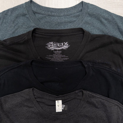 古着卸 現物まとめ売り 洗濯済み スカル 半袖Tシャツ タンクトップ１枚 計15枚セット(M-XXXL) w701007