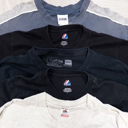 古着卸 現物まとめ売り 洗濯済み NFL MLB NHL オフィシャルチーム系 半袖Tシャツ 17枚セット(L-XXL) w702003