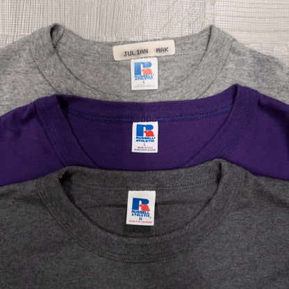 古着卸 現物まとめ売り 洗濯済み ラッセル 半袖Tシャツ 15枚セット(S-XL) w703004