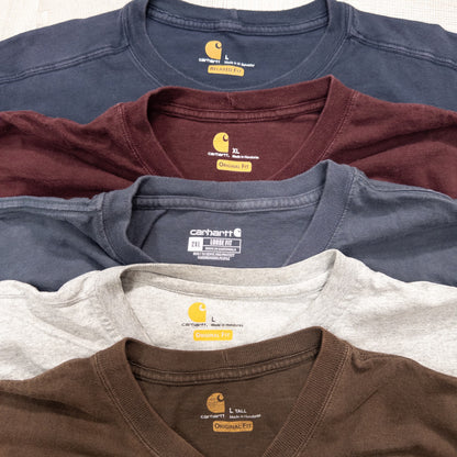 古着卸 現物まとめ売り 洗濯済み カーハート半袖Tシャツ 20枚セット(M-XXXL) w704001