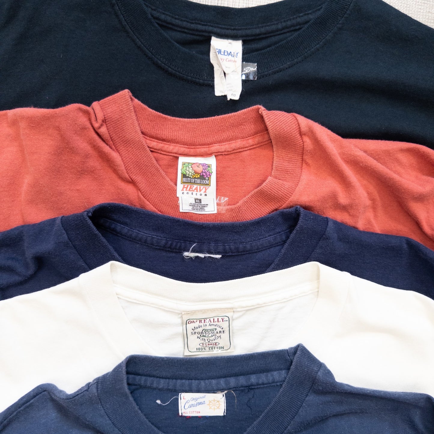 Used clothing wholesale, bulk sale, washed, 20-piece set of 00s-90s place name short-sleeved T-shirts (M-XXL) w726002 