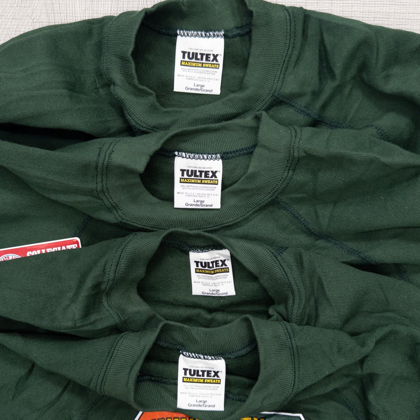 古着卸 現物まとめ売り 未洗濯 デッドストック90s USスウェット 16枚セット(L-XL) w908001